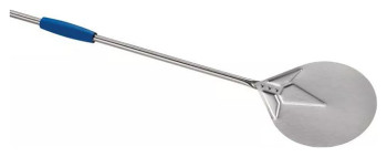 Лопата для пиццы поворотная GiMetal I-20 Azzurra d=20 см l=150 см (нерж. сталь)