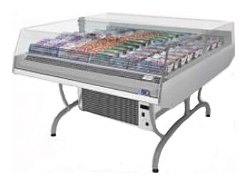 Витрина холодильная ISA Alfa 130 TW RV TN Self