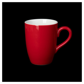 Кружка Corone Gusto 2620 350 мл (фарфор) красная
