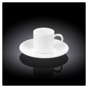 Набор из 4 кофейных чашек с блюдцами Wilmax WL-993007/4C