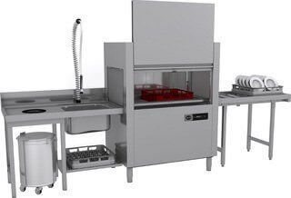 Посудомоечная машина с фронтальной загрузкой Apach ARC100 тунн. доз/cw+суш+пк п/л