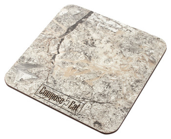 Подставка под горячее ComposeEat PGM153031OA4 15х15х4 см мрамор серый