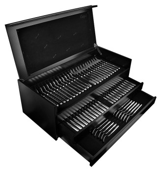 Набор столовых приборов CUTIPOL Piccadilly P1.72 72 шт., зеркальная сталь