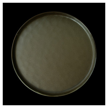 Тарелка мелкая Corone Sacramento HS169597 11" 285 мм (фарфор) серо-зеленая