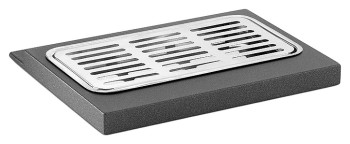 Подставка для чашек к диспенсеру напитков Pujadas 904.806 CUBIC 23х19 см h=9.5 см с дренажной вставкой