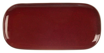 Блюдо овальное P.L. Proff Cuisine Evolution Dark Red 81223291 292х140х20 мм