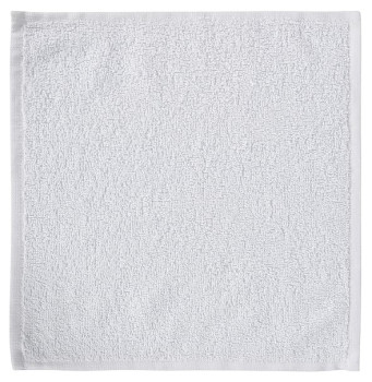 Салфетка махровая Luxstahl Ошибори 300х300 мм белая, 10 шт.