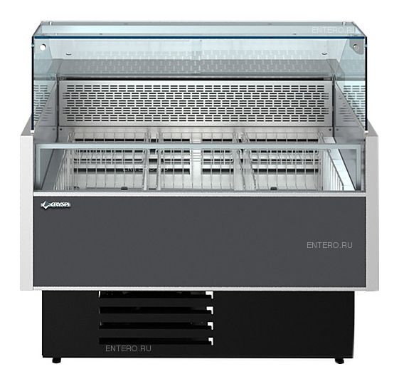 Витрина морозильная CRYSPI Sonata Quadro M 1500 LED (с боковинами)
