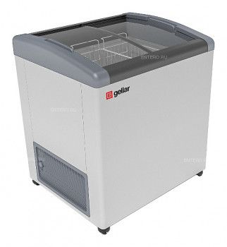 Морозильный ларь Gellar FG 250 E (FG 200E) серый