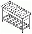 Ванна моечная ТММ ВМСЦ 3/400