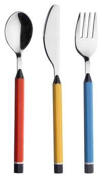 Набор столовых приборов Pintinox Matite Baby 0RK0T0BN детский (3 предмета)