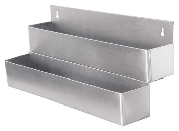 Подставка барная P.L. Proff Cuisine BarWare SPR-42D 107х21х25 см 2 яруса на 20 бутылок (нерж. сталь)