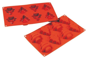 Форма силиконовая P.L. Proff Cuisine 81200469 "Елка" 8 ячеек