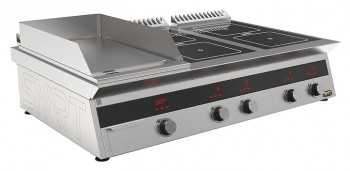 Плита индукционная комбинированная SMART INDUCTION K76-5PKN (с грилем)
