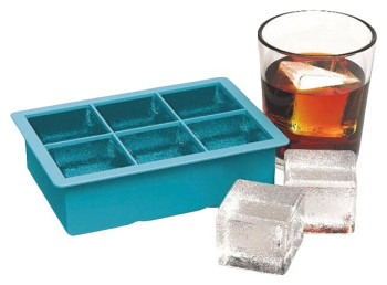 Форма для льда P.L. Proff Cuisine BarWare ZR282/3000 "Куб" 6 ячеек 4,5х4,5х45 см (силикон)