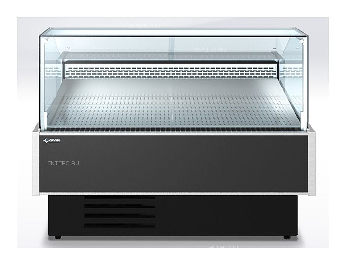 Витрина холодильная CRYSPI Gamma Quadro SN FISH 1800 LED (с боковинами)