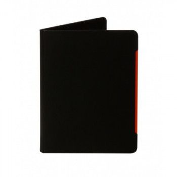 Папка для меню с оранжевой вставкой