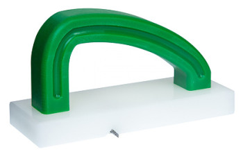 Рубанок для чистки разделочных досок Luxstahl зеленый