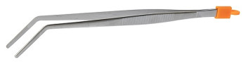 Пинцет Luxstahl PINZA-FC240/CP 24 см (нерж. сталь) изогнутый
