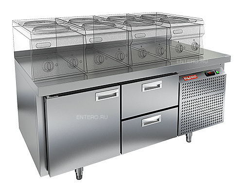 Стол холодильный HICOLD SN 12/TN LT