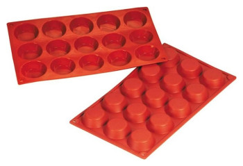 Форма силиконовая P.L. Proff Cuisine 81200420 "Тарталетка" 6 ячеек