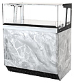 Витрина нейтральная ЧЗТО Celestium ювелирная XL 1100