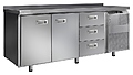 Стол холодильный Finist СХС-600-2/3 (боковой холодильный агрегат)