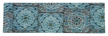 Блюдо сервировочное P.L. Proff Cuisine 542106B Damask Blue 53х16,2х1,7 см (меламин) прямоугольное