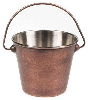 Ведро сервировочное P.L. Proff Cuisine 73038030 / SG-95347 (C) d=10,5 см (нерж. сталь) антик