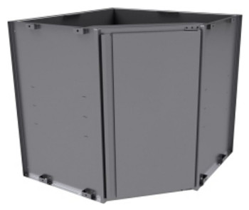 Модуль нейтральный угловой внешний BSV-inox BNAE6-90