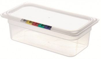 Гастроемкость из полипропилена без крышки GN 1/3 325х176х100 мм прозрачная [21011]