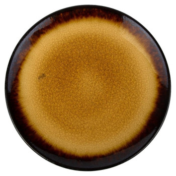 Тарелка Cosy & Trendy Fervido 4380027 270х270х25 мм желтая