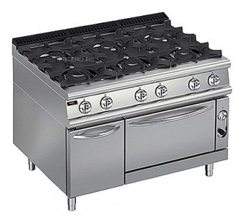 Плита газовая Apach Chef Line LRG127FGCS PLUS