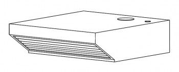 Зонт вытяжной Lainox KKC 101