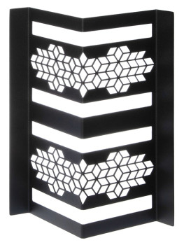 Подставка фуршетная Luxstahl 170х70х310 мм черная