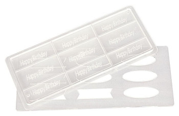 Форма пластиковая P.L. Proff Cuisine 81270036 "Happy Birthday"