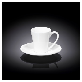 Набор из 2 кофейных чашек с блюдцами Wilmax WL-993054 / 2C