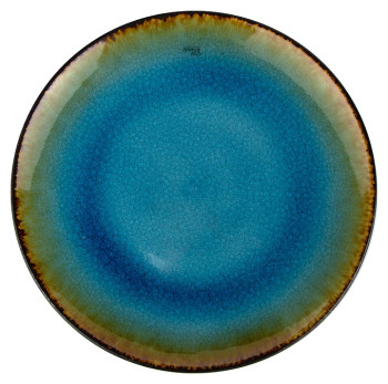 Тарелка Cosy & Trendy Fervido 4360027 270х270х25 мм голубая