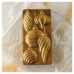 Форма для шоколада Pavoni Chocolate Bar Xmas spirit PC5058FR