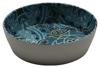 Салатник P.L. Proff Cuisine JW14007-TAI Damask Blue 17,9х5,3 см (меламин) круглый