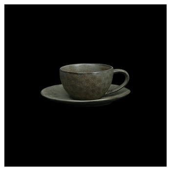 Кофейная пара Corone Sacramento HD805210, HD805211 100 мл (фарфор) серо-зеленая