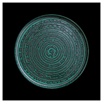 Тарелка Cuong Phat 10'' 260 мм зеленая