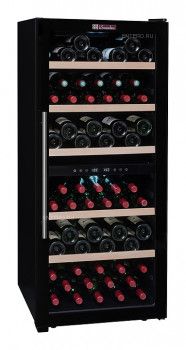 Двухзонный винный шкаф La Sommeliere CVD102DZ