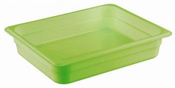 Гастроемкость из полипропилена без крышки GN 1/2 325х265x65 мм зеленая [422107409]