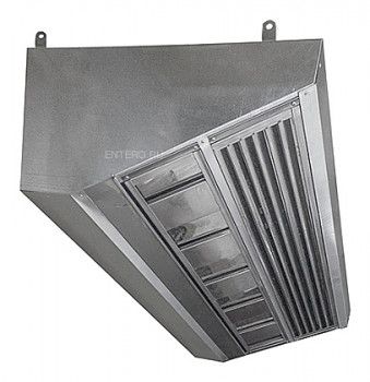 Зонт вытяжной Пищевые Технологии ЗВ-П-1,2 (нерж.)