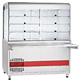 Прилавок-витрина холодильный Abat Премьер ПВВ(Н)-70Т-С-01-НШ кашированный металл