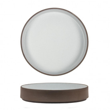 Блюдо салатник 23 cм h4,4 cм 600 мл White Matt New Taiga P.L. [1]