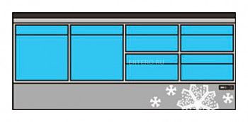 Стол холодильный Кобор NC61-2D4B