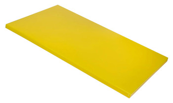 Доска разделочная Клен 600х400х18 мм желтая, пластик