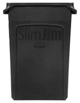 Контейнер для мусора Rubbermaid FG354060BLA черный